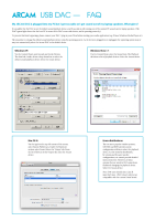 Arcam 23425 - Owners Manual 